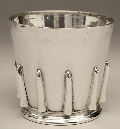 Reproduction Medieval Silver Beaker - Cardinal Wolsey, Sir Ernest Cassel